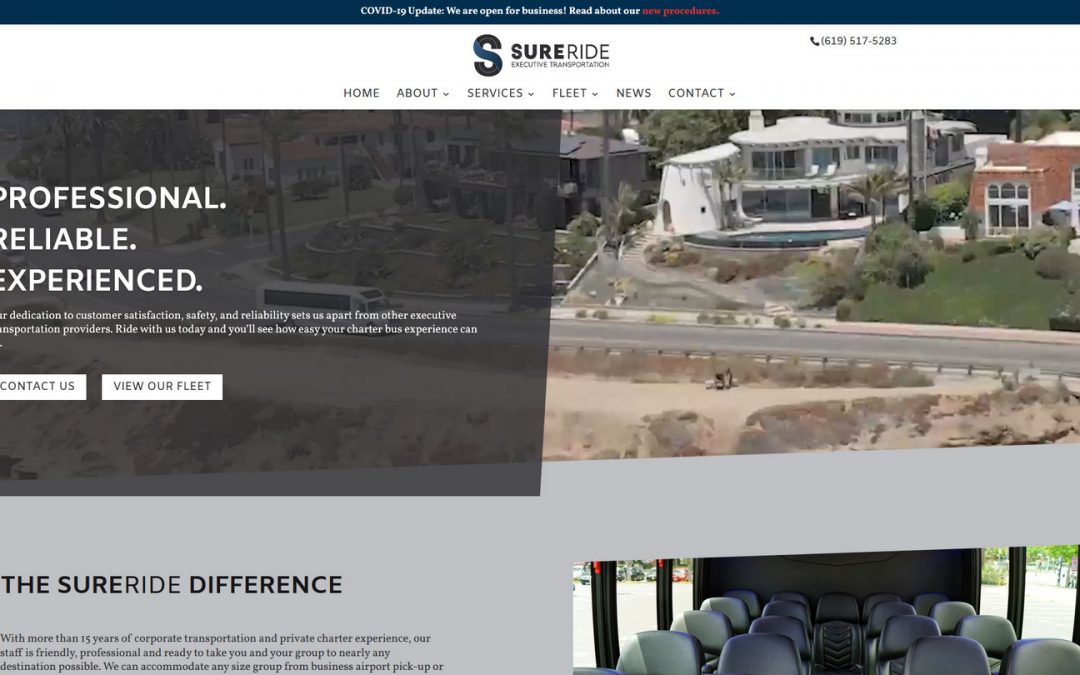 SureRide New Website Launched Post