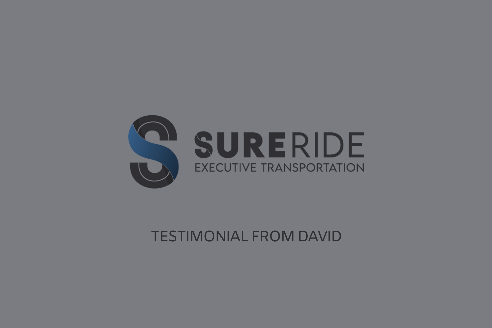 SureRide Testimonial from David